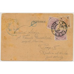 Österreich 1902 2*1h+3h ANSICHTSKARTE von GRAG. Eckbug, Einriß Österreich 1902 2*1h+3h ANSICHTSKARTE von GRAG. Eckbug, Einriß