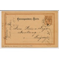 Österreich 1893 2kr Karte von GASCHURN (V) bei Klein ohne Jahr unbekannt Österreich 1893 2kr Karte von GASCHURN (V) bei Klein ohne Jahr unbekannt