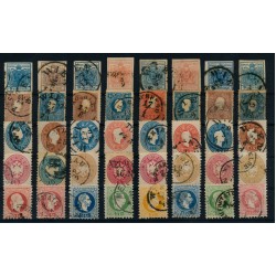 Österreich 1850-67 40Stk. Marken! I.-VI. Ausgaben! Interessant!
