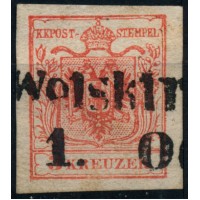 Österreich 1850 3kr, MP, Type III. WEISKIRCHEN
