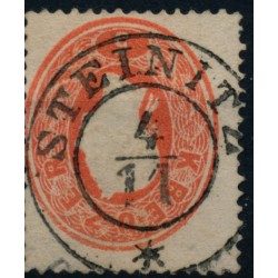 Österreich 1861 5kr, STEINITZ (M) Mü:20P!