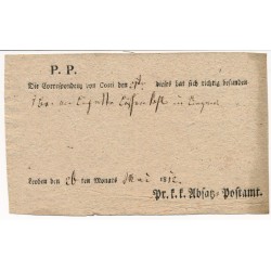 ÖSTERREICH 1842 Ankunftsbestätigung aus LEOBEN (St) Sehr schön! ÖSTERREICH 1842 Ankunftsbestätigung aus LEOBEN (St) Sehr schön!