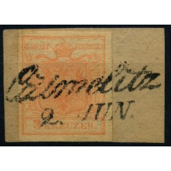 Österreich 1850 3kr, HP, Type I. CZIMELITZ (B) Mü:15P! Schön! Österreich 1850 3kr, HP, Type I. CZIMELITZ (B) Mü:15P! Schön!