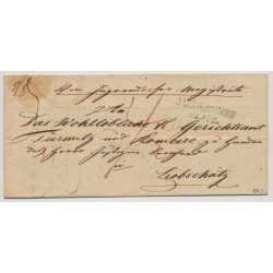 Österreich 1840 Brief (Inhalt) mit BLAUSTEMPEL JAEGERNDORF (Sch) -NEUSTADT. Schön und attraktiv! POSTVERMERKE! Österreich 1840 Brief (Inhalt) mit BLAUSTEMPEL JAEGERNDORF (Sch) -NEUSTADT. Schön und attraktiv! POSTVERMERKE!