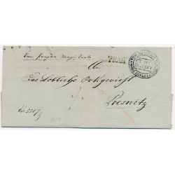 Österreich 1837 Brief, PARG nach PRESNITZ. Schön und attraktiv! Österreich 1837 Brief, PARG nach PRESNITZ. Schön und attraktiv!