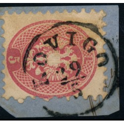 LOMBARDEI-VENETIEN 1864 5sld. ROVIGO