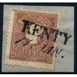 Österreich 1858 10kr, Type II. KENTY (Galizien) Mü:25P! Sehr schön!