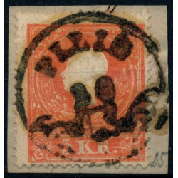 Österreich 1858 5kr, TYPE I.! PILIS (U) Mü:40P!
