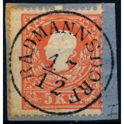 Österreich 1858 5kr, TYPE I.! EXTREM VERZÄHNT! RADMANNSDORF (Kr) Österreich 1858 5kr, TYPE I.! EXTREM VERZÄHNT! RADMANNSDORF (Kr)