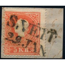 Österreich 1858 5kr, Type II. EXTREM VERZÄHNT! S.VEIT (K) Schön! Österreich 1858 5kr, Type II. EXTREM VERZÄHNT! S.VEIT (K) Schön!