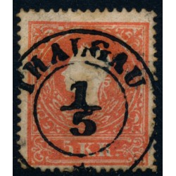 Österreich 1858 5kr, Type II. THALGAU (S) Mü:35P!