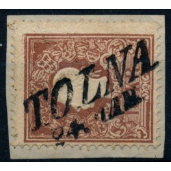 Österreich 1858 10kr, Type II. TOLNA (U) Mü:12P! Schön!