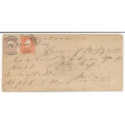 Österreich 18.. 10+5kr, Briefkuvert, WILDENSCHWERT (B) nach WIEN. Österreich 18.. 10+5kr, Briefkuvert, WILDENSCHWERT (B) nach WIEN.