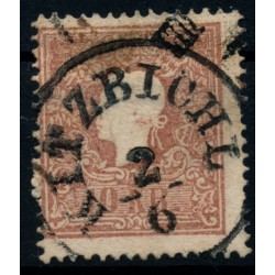 Österreich 1858 10kr, FARBFLECK! NAGELKOPFPRÄGUNG! KITZBICHL (Tirol) 15P Österreich 1858 10kr, FARBFLECK! NAGELKOPFPRÄGUNG! KITZBICHL (Tirol) 15P