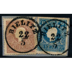 Österreich 1858 10+15kr, beide Type II. 25kr TARIF! BIELITZ (Sch) Österreich 1858 10+15kr, beide Type II. 25kr TARIF! BIELITZ (Sch)