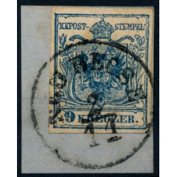 Österreich 1850 9kr, MP, Type III. NEU BECSE (Tb) Mü:12P! Österreich 1850 9kr, MP, Type III. NEU BECSE (Tb) Mü:12P!