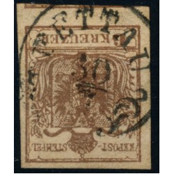Österreich 1850 6kr, MP, Type III. PETTA (St)