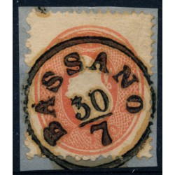 LOMBARDEI-VENETIEN 1861 5sld. BASSANO. Schön! LOMBARDEI-VENETIEN 1861 5sld. BASSANO. Schön!