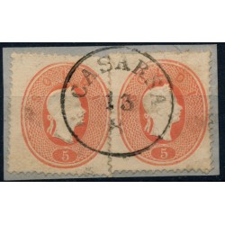 LOMBARDEI-VENETIEN 1861 2*5sld. CASARSA. Schön! LOMBARDEI-VENETIEN 1861 2*5sld. CASARSA. Schön!