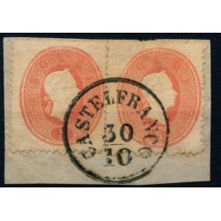 LOMBARDEI-VENETIEN 1861 2*5sld. CASTELFRANCO. Sehr schön! LOMBARDEI-VENETIEN 1861 2*5sld. CASTELFRANCO. Sehr schön!