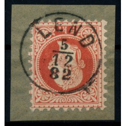 Österreich 1867 5kr, LEND (S) Kl:25P! Sehr schön!