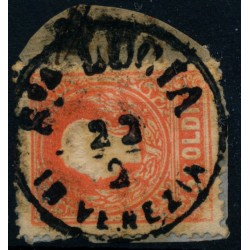 LOMBARDEI-VENETIEN 1858 5sld. Type II. STA.LUCIA/IN VENEZIA LOMBARDEI-VENETIEN 1858 5sld. Type II. STA.LUCIA/IN VENEZIA