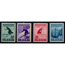 Österreich 1936 623-626 FIS II. komplette Satz, ungebraucht * Kw:95,-€ Österreich 1936 623-626 FIS II. komplette Satz, ungebraucht * Kw:95,-€