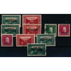 BOSNIA 1914-15 Klein Sammlung mit Aufdruck, ungebr.*/gestempelt