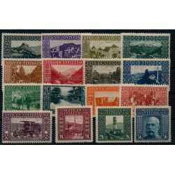 BOSNIA 1906 29-44 LANDSCHAFTSBILDER, komplette Satz, postfrisch ** Kw:320,-€