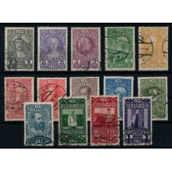 Österreich 1910 161-174 80.GEBURSTAG, klein Satz, gestempelt, Kw:220,-€