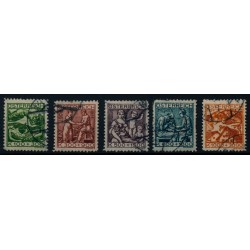 Österreich 1924 442-446 TUBERKOLOSE, komplette Satz, gestempelt, Kw:90,-€ Österreich 1924 442-446 TUBERKOLOSE, komplette Satz, gestempelt, Kw:90,-€