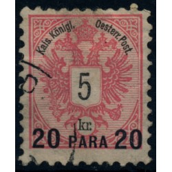 LEVANTE 1888 16 20PARA, gestempelt