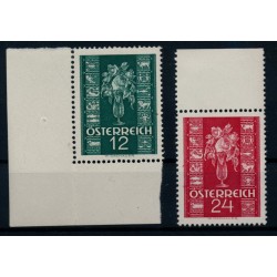 Österreich 1937 658-659 GLÜCKWUNSCHMARKEN! Satz, Postfrisch ** Österreich 1937 658-659 GLÜCKWUNSCHMARKEN! Satz, Postfrisch **