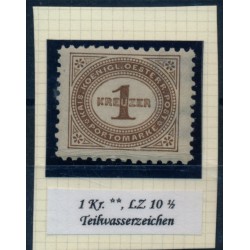 Österreich 1894 PORTO 1kr, Teil-Wz.! postfrisch ** Kw:35,-€
