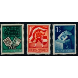 Österreich 1950 964-966 KÄRNTNER, kompl. Satz, postfrisch ** Kw:180,-€