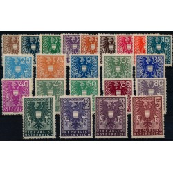 Österreich 1954 714-736 WAPPEN, kompl. Satz, postfrisch **