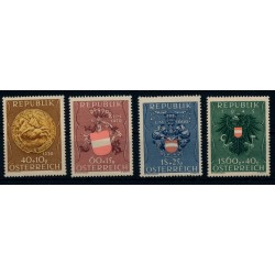 ÖSTERREICH 1949 949-952 komplette Satz, postfrisch ** Kw:65,-€