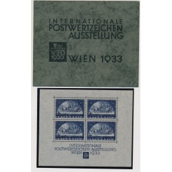 ÖSTERREICH 1933 556A WIPA BLOCK, ungebraucht * mit den üblichen Klebenpunkten (3Stk.)+Originalumschlag. Kw:5200,-€ ÖSTERREICH 1933 556A WIPA BLOCK, ungebraucht * mit den üblichen Klebenpunkten (3Stk.)+Originalumschlag. Kw:5200,-€