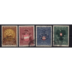 ÖSTERREICH 1949 949-952 komplette Satz, gestempelt