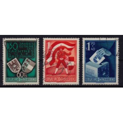 ÖSTERREICH 1950 964-966 komplette Satz, gestempelt