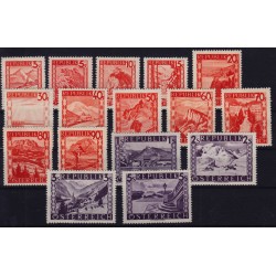 ÖSTERREICH 1947 847-862 komplette Satz, postfrisch **