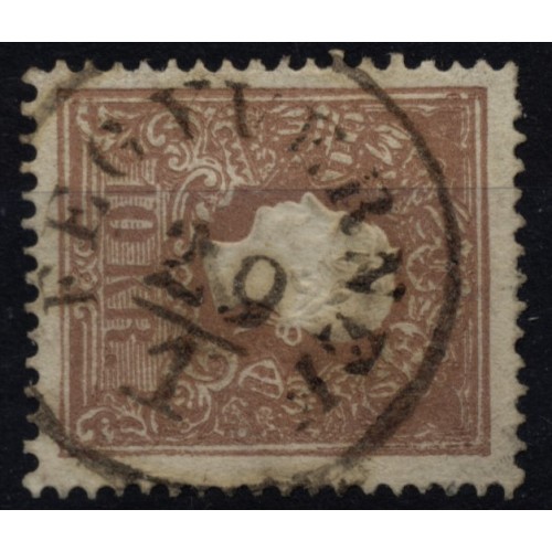 Österreich 1858 10kr, Type II. ZENTRIERT! FEGYVERNEK (U) Mü:40Punkte! Schön!