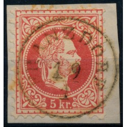 ÖSTERREICH 1867 5Kr, FRANZDORF (Kr) Kl:15P! Schön!