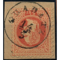 ÖSTERREICH 1867 5Kr, GRADATZ (Kr) Kl:25P!