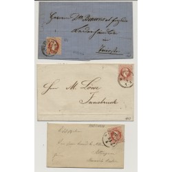 Österreich 18.. 3Stk. Briefe! Interessantes Lot!