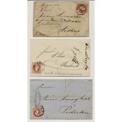 Österreich 18.. 3Stk. Briefe! Interessantes Lot!