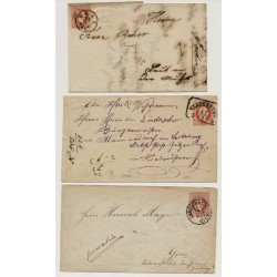 Österreich 18.. 3Stk. Briefe! Interessantes Lot!