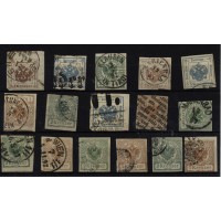 16Stk. Zeitungsstempelmarken! Gemischte Qualität. Interessantes Lot!