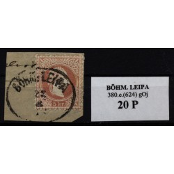 Österreich 1867 5kr, BÖHM:LEIPA, Kl:20Punkte!