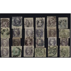 Österreich 1867- 24Stk. Zeitungsmarken, Auch gute Farben/Typen… Interessant!